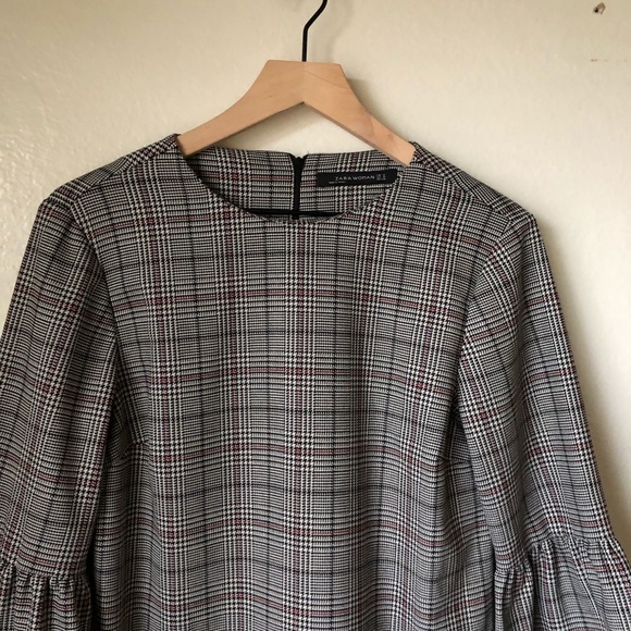 Zara | Houndstooth Dress - Picture 2 of 6